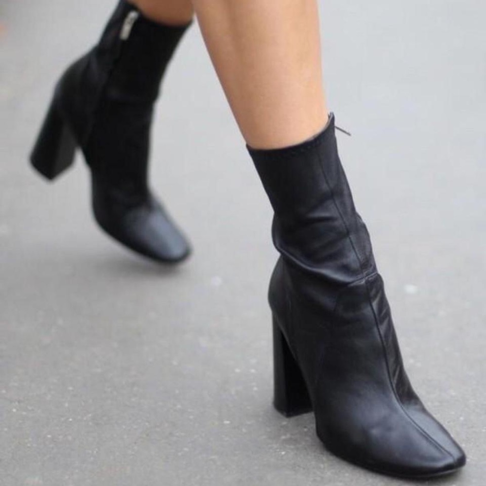 Nasty Gal Genuine Leather Ankle Boot